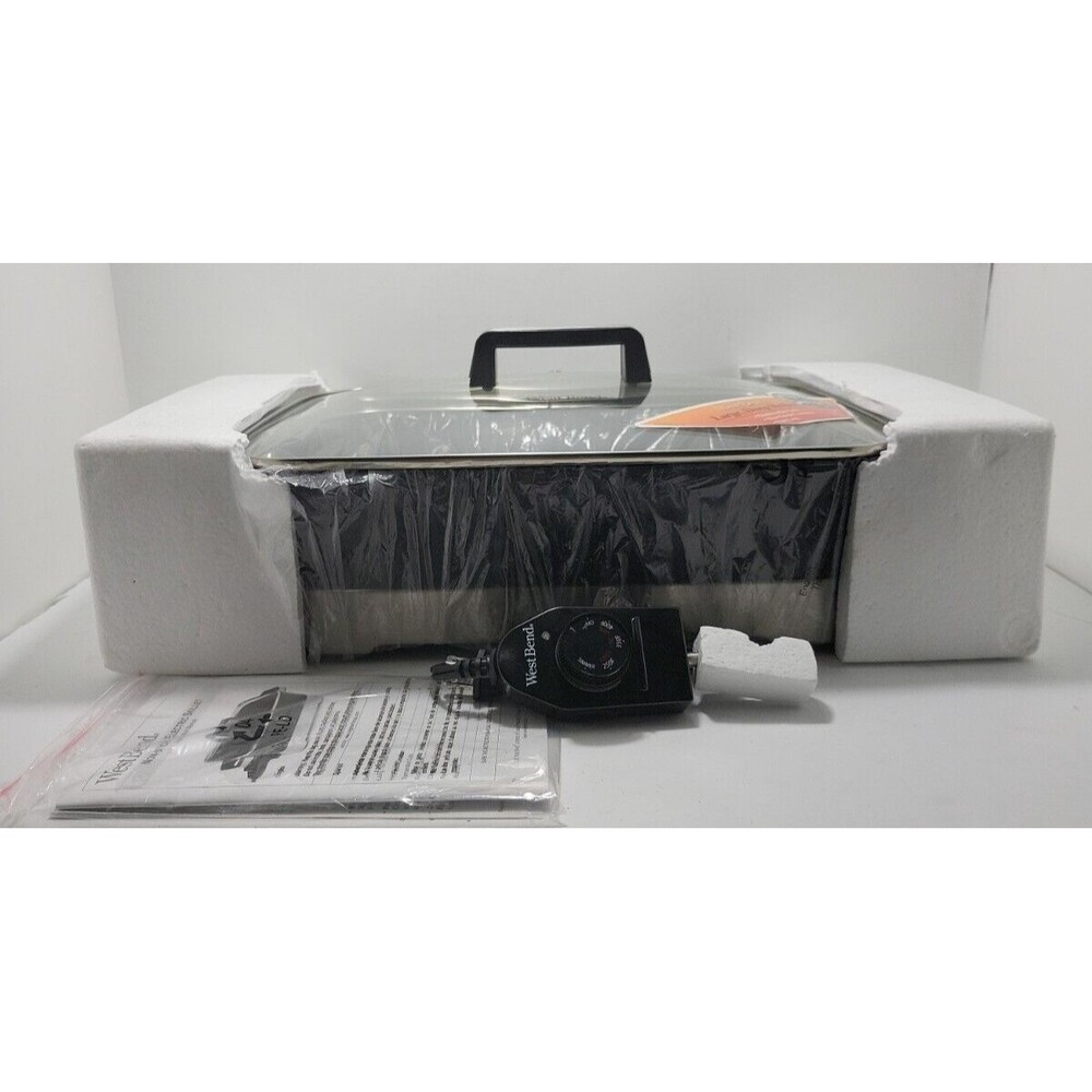 West Bend 15" x 12" X 2¾ Non-Stick Electric Skillet-New